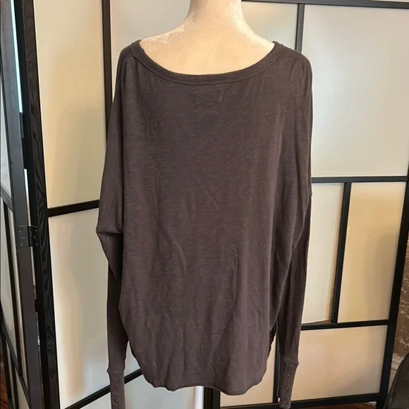 Lucky Brand Charcoal Women's Blouse - Picture 4 of 11